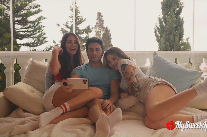 MySweetApple Threesome With Josie Coyote Video Leaked